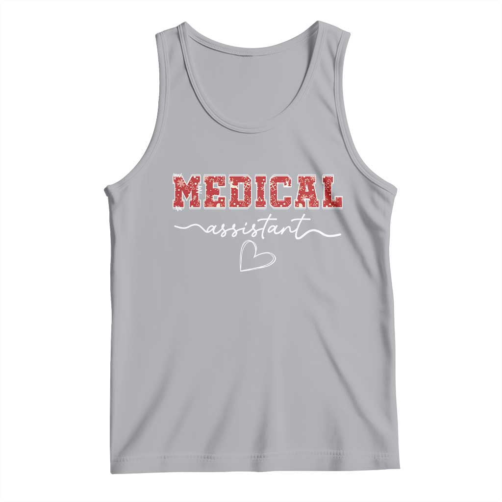 Christmas Medical Assistant Tank Top MA Nurse Gift - Wonder Print Shop