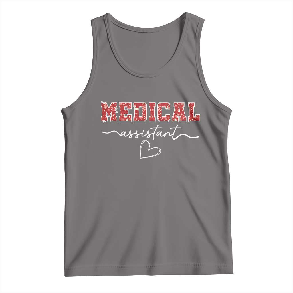 Christmas Medical Assistant Tank Top MA Nurse Gift - Wonder Print Shop