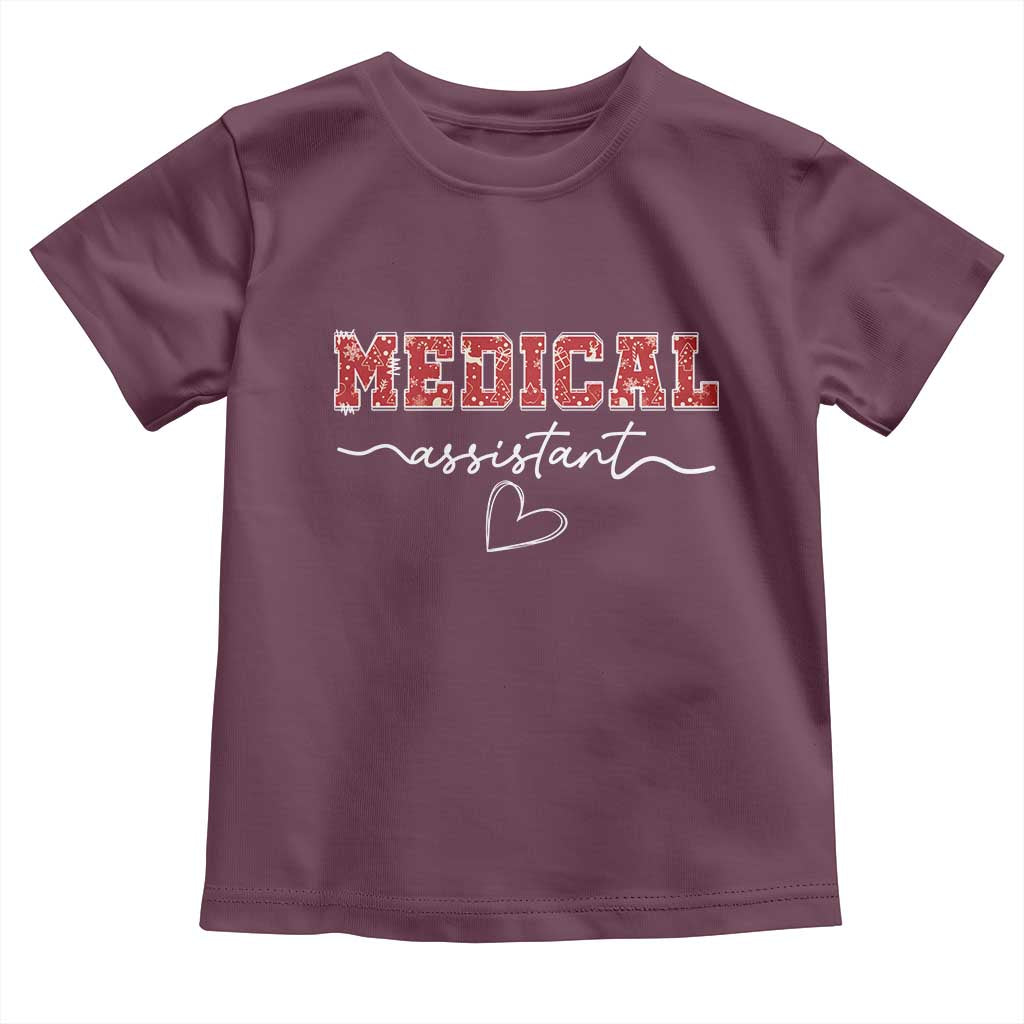 Christmas Medical Assistant Toddler T Shirt MA Nurse Gift - Wonder Print Shop