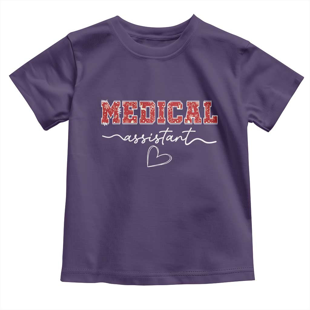 Christmas Medical Assistant Toddler T Shirt MA Nurse Gift - Wonder Print Shop