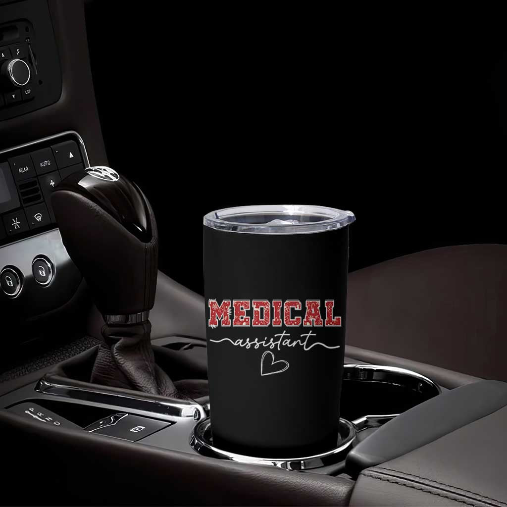 Christmas Medical Assistant Tumbler Cup MA Nurse Gift - Wonder Print Shop