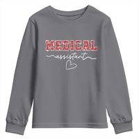 Christmas Medical Assistant Youth Sweatshirt MA Nurse Gift - Wonder Print Shop