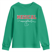 Christmas Medical Assistant Youth Sweatshirt MA Nurse Gift - Wonder Print Shop