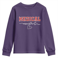 Christmas Medical Assistant Youth Sweatshirt MA Nurse Gift - Wonder Print Shop