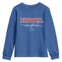 Christmas Medical Assistant Youth Sweatshirt MA Nurse Gift - Wonder Print Shop