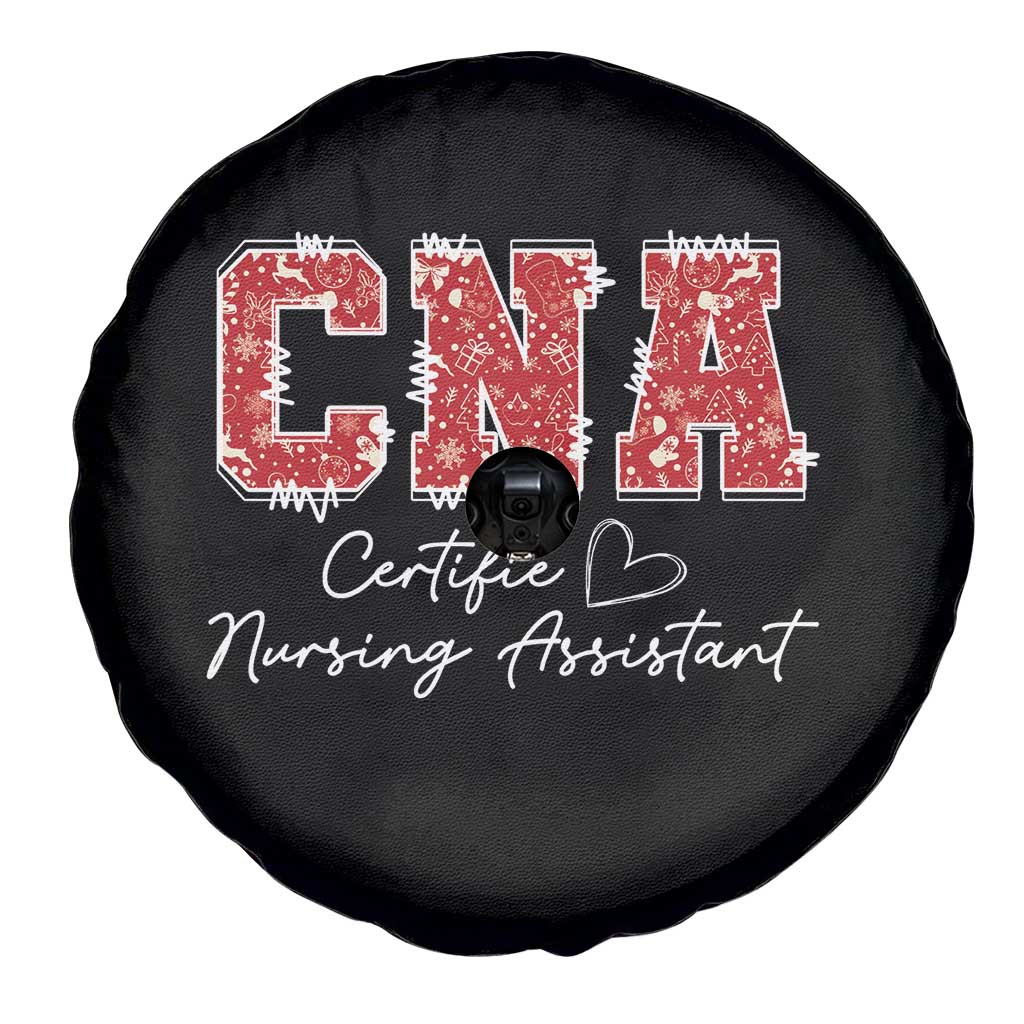 CNA Christmas Spare Tire Cover Certified Nursing Assistant Gift - Wonder Print Shop