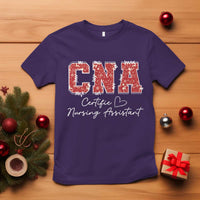 CNA Christmas T Shirt Certified Nursing Assistant Gift - Wonder Print Shop