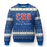 CNA Christmas Hanukkah Ugly Sweater Certified Nursing Assistant Gift - Wonder Print Shop