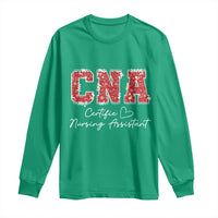 CNA Christmas Long Sleeve Shirt Certified Nursing Assistant Gift - Wonder Print Shop