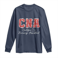CNA Christmas Long Sleeve Shirt Certified Nursing Assistant Gift - Wonder Print Shop