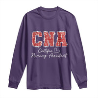 CNA Christmas Long Sleeve Shirt Certified Nursing Assistant Gift - Wonder Print Shop