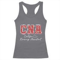 CNA Christmas Racerback Tank Top Certified Nursing Assistant Gift - Wonder Print Shop