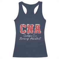 CNA Christmas Racerback Tank Top Certified Nursing Assistant Gift - Wonder Print Shop