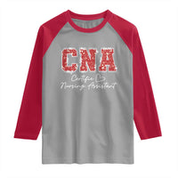CNA Christmas Raglan Shirt Certified Nursing Assistant Gift - Wonder Print Shop