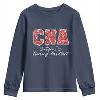 CNA Christmas Youth Sweatshirt Certified Nursing Assistant Gift - Wonder Print Shop