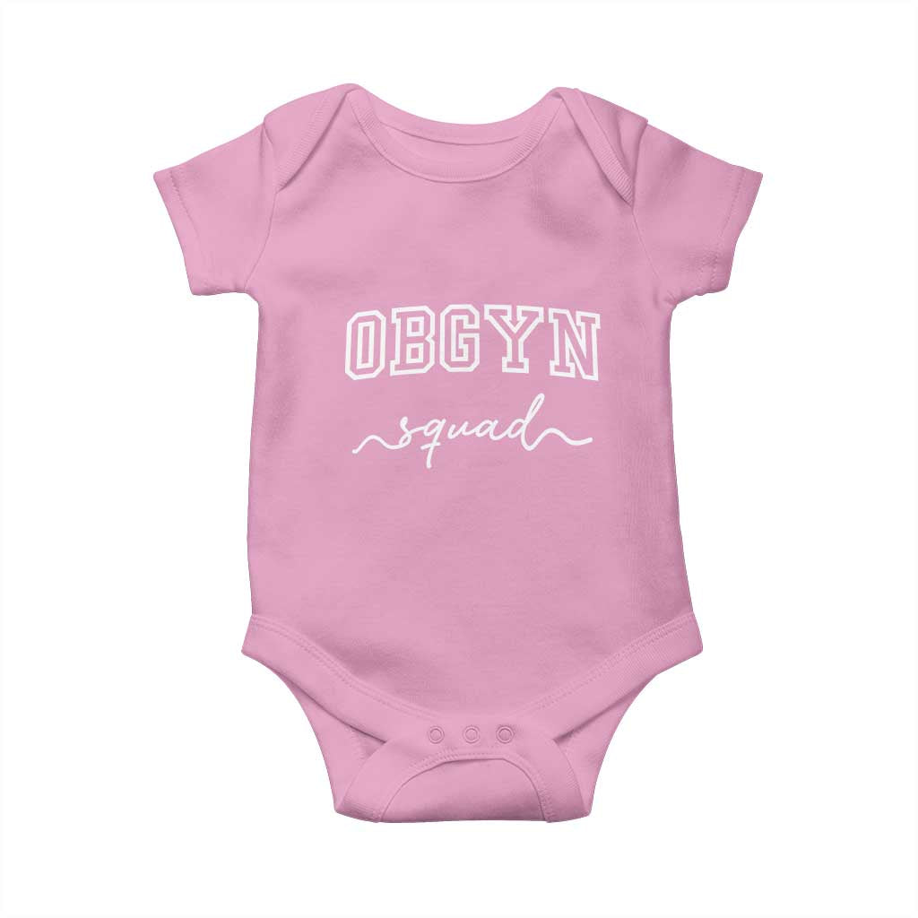 OBGYN Squad Baby Onesie Obstetrics And Gynecology Nurse - Wonder Print Shop