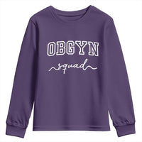 OBGYN Squad Youth Sweatshirt Obstetrics And Gynecology Nurse - Wonder Print Shop