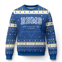 Sonographer Hanukkah Ugly Sweater RDMS Ultrasound Tech Technologist Gift - Wonder Print Shop