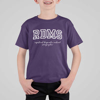 Sonographer T Shirt For Kid RDMS Ultrasound Tech Technologist Gift - Wonder Print Shop
