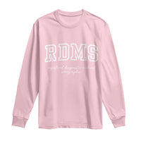 Sonographer Long Sleeve Shirt RDMS Ultrasound Tech Technologist Gift - Wonder Print Shop