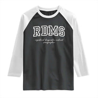 Sonographer Raglan Shirt RDMS Ultrasound Tech Technologist Gift - Wonder Print Shop