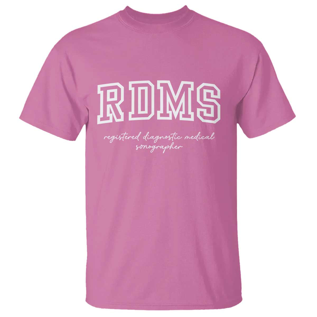 Sonographer T Shirt RDMS Ultrasound Tech Technologist Gift - Wonder Print Shop