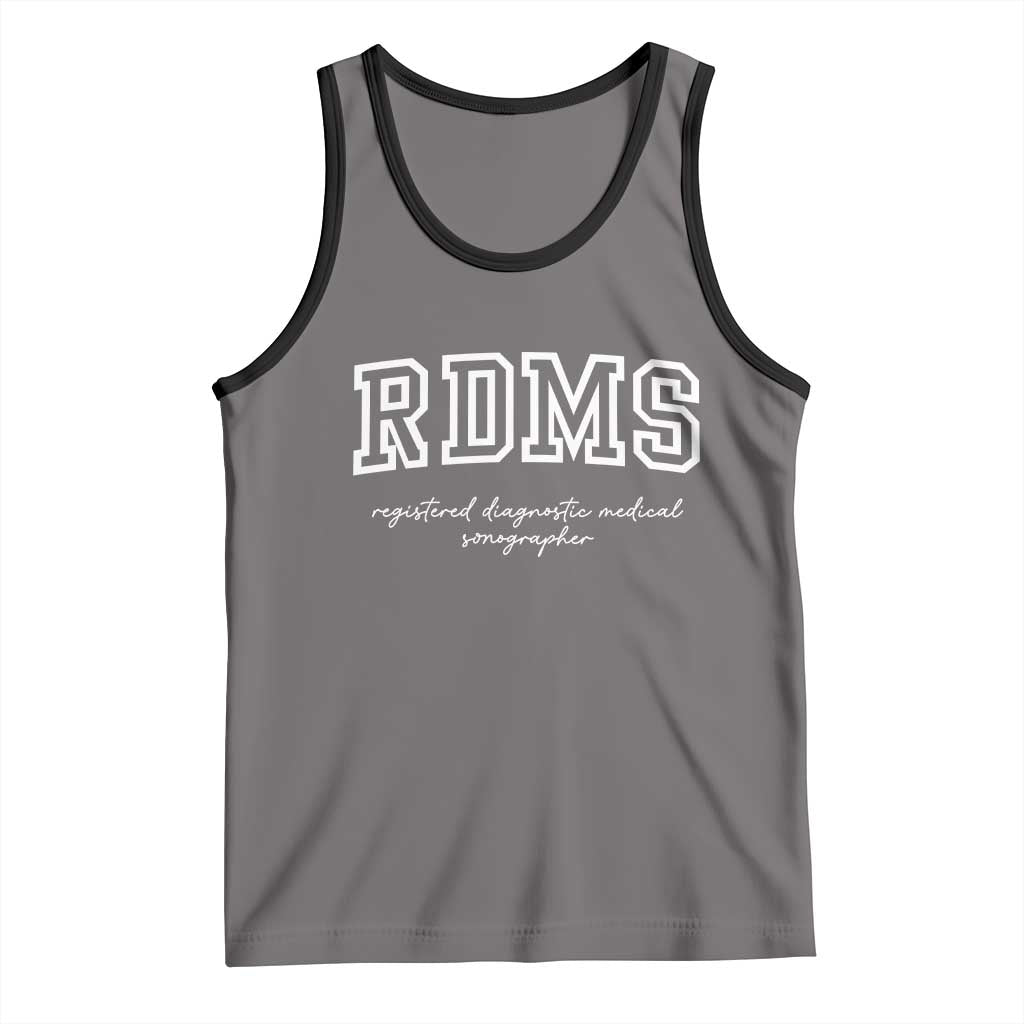 Sonographer Tank Top RDMS Ultrasound Tech Technologist Gift - Wonder Print Shop
