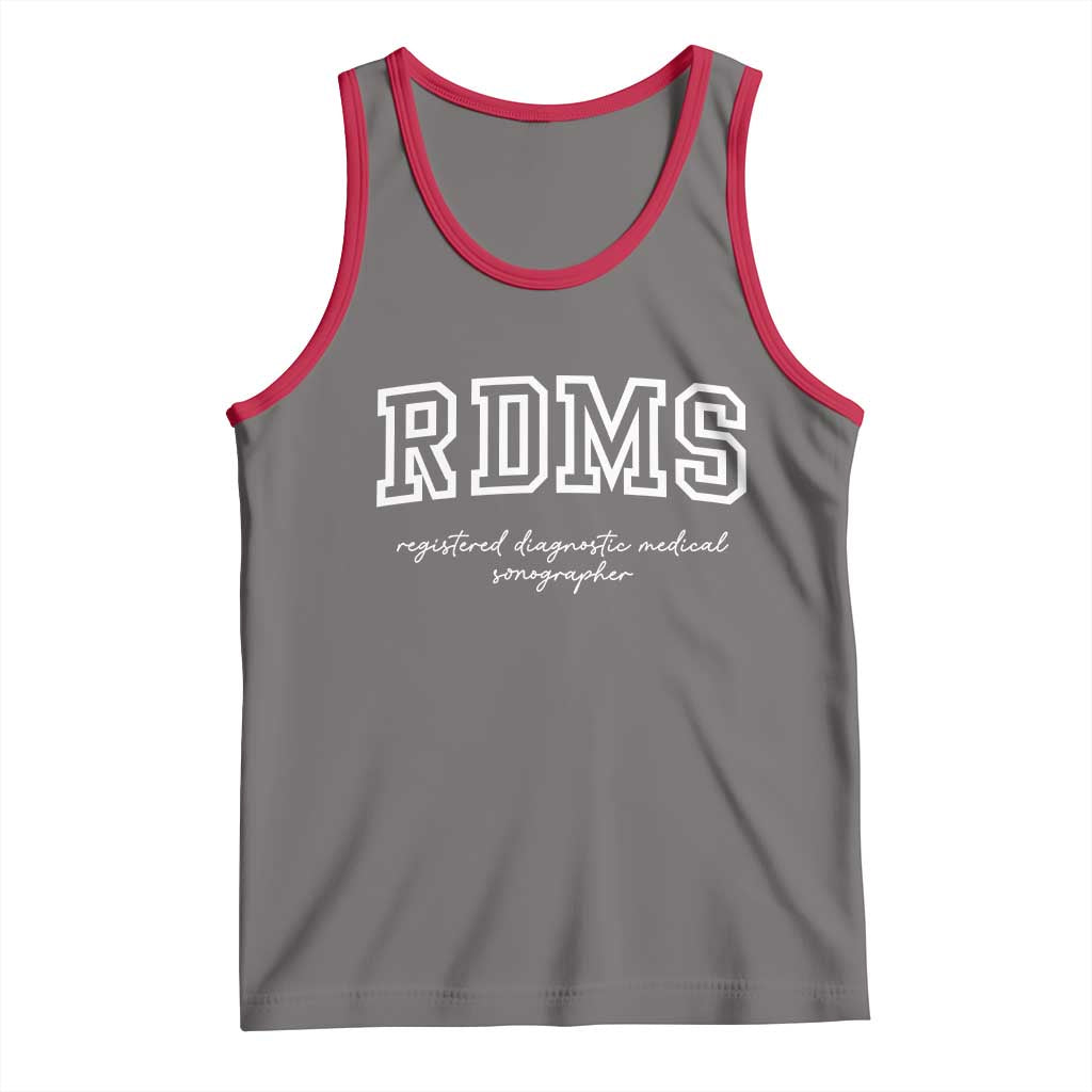 Sonographer Tank Top RDMS Ultrasound Tech Technologist Gift - Wonder Print Shop
