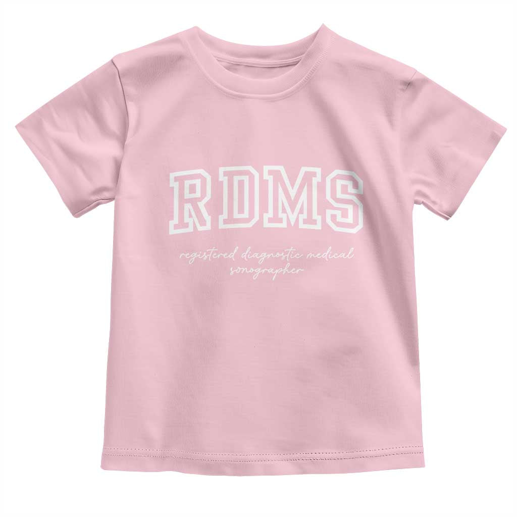 Sonographer Toddler T Shirt RDMS Ultrasound Tech Technologist Gift - Wonder Print Shop