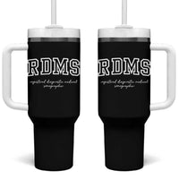 Sonographer Tumbler With Handle RDMS Ultrasound Tech Technologist Gift - Wonder Print Shop