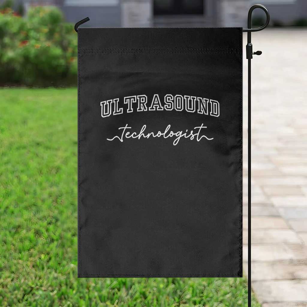 Ultrasound Tech Garden Flag Technologist Gift Sonographer Sonography Student - Wonder Print Shop