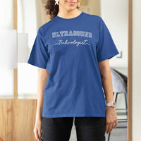 Ultrasound Tech T Shirt For Women Technologist Gift Sonographer Sonography Student - Wonder Print Shop