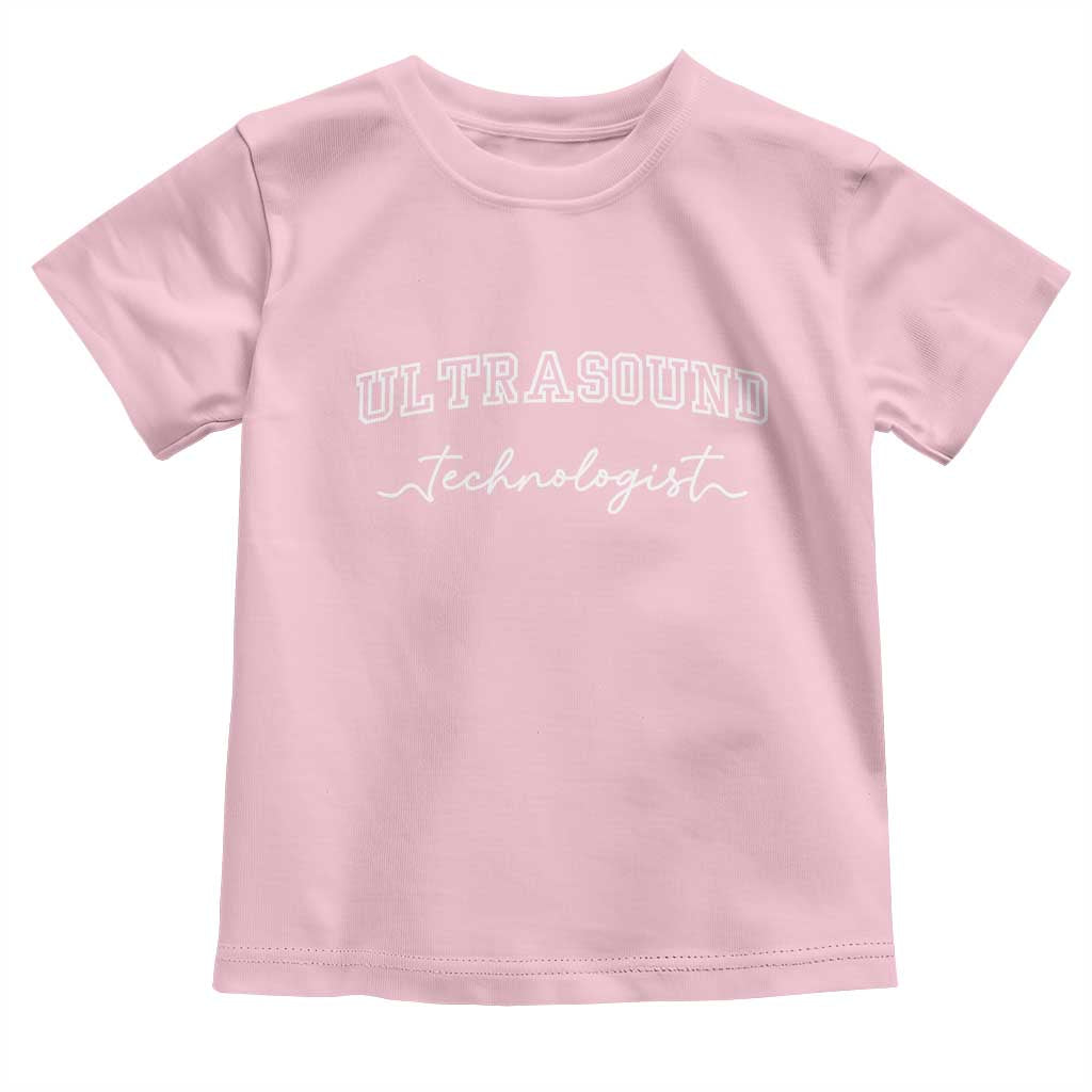 Ultrasound Tech Toddler T Shirt Technologist Gift Sonographer Sonography Student - Wonder Print Shop