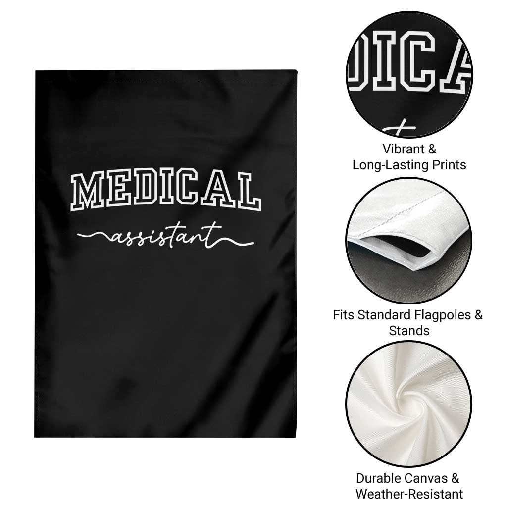 Medical Assistant Garden Flag MA Nurse Gift - Wonder Print Shop