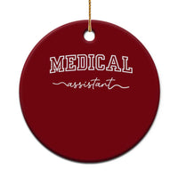 Medical Assistant Ceramic Ornament MA Nurse Gift - Wonder Print Shop