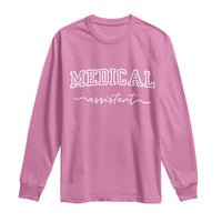 Medical Assistant Long Sleeve Shirt MA Nurse Gift - Wonder Print Shop