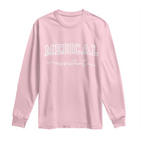 Medical Assistant Long Sleeve Shirt MA Nurse Gift - Wonder Print Shop