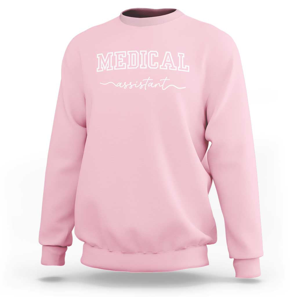 Medical Assistant Sweatshirt MA Nurse Gift - Wonder Print Shop