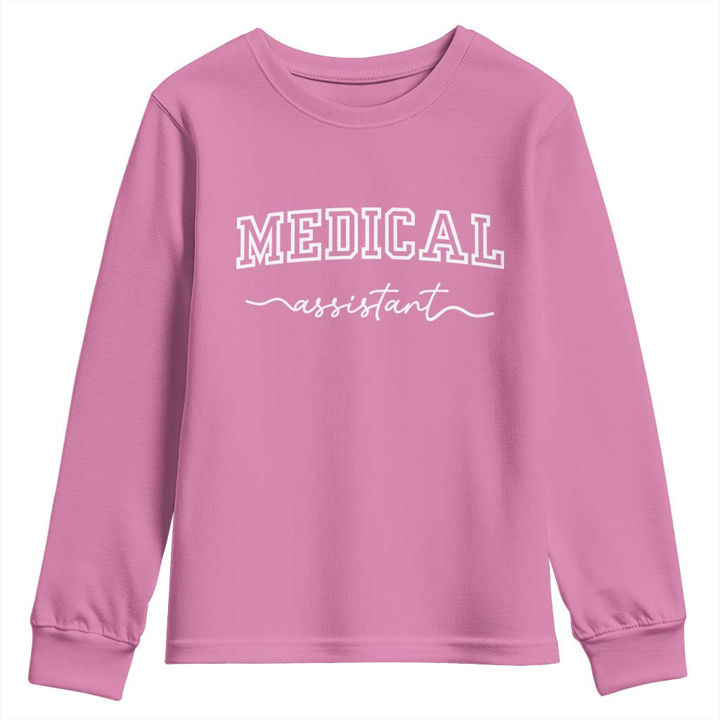 Medical Assistant Youth Sweatshirt MA Nurse Gift - Wonder Print Shop