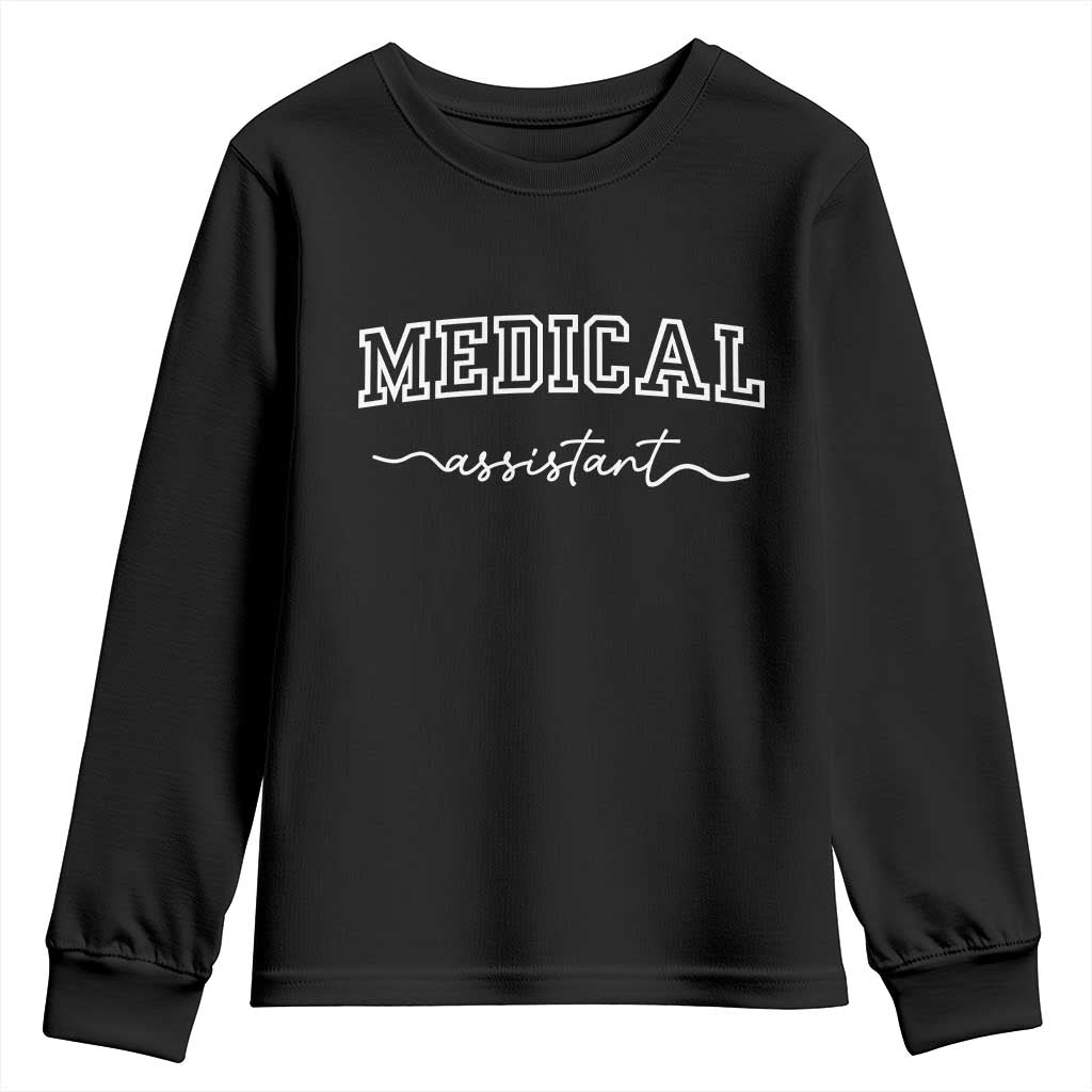 Medical Assistant Youth Sweatshirt MA Nurse Gift - Wonder Print Shop
