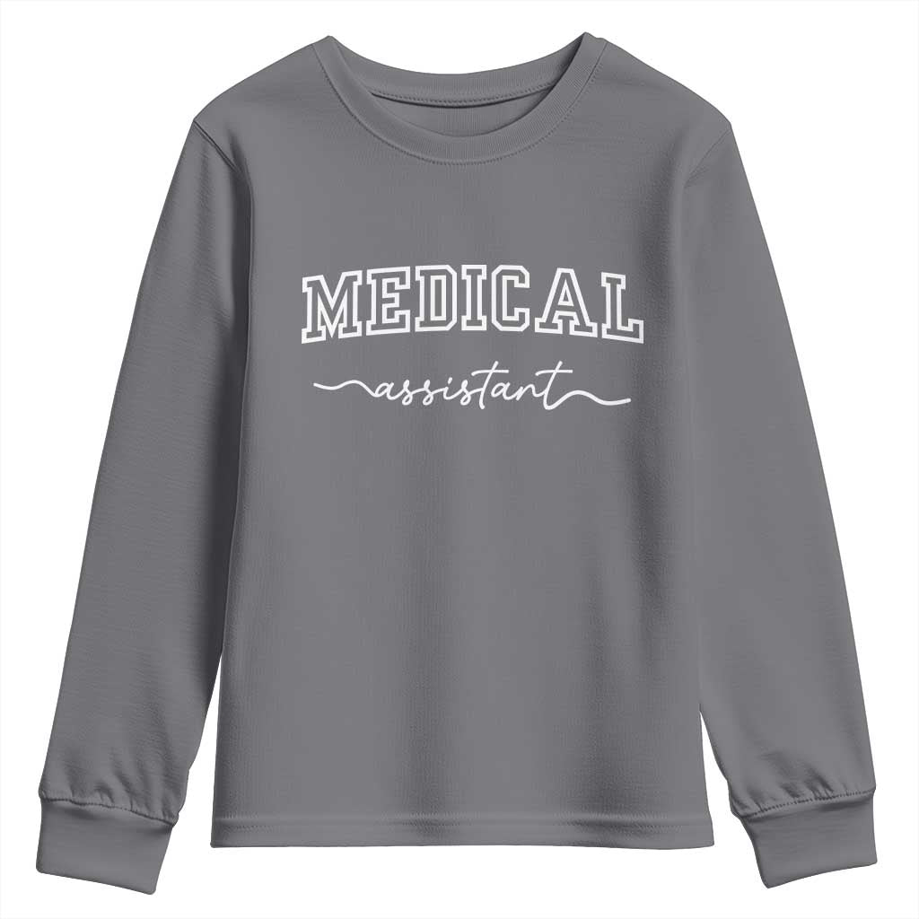 Medical Assistant Youth Sweatshirt MA Nurse Gift - Wonder Print Shop