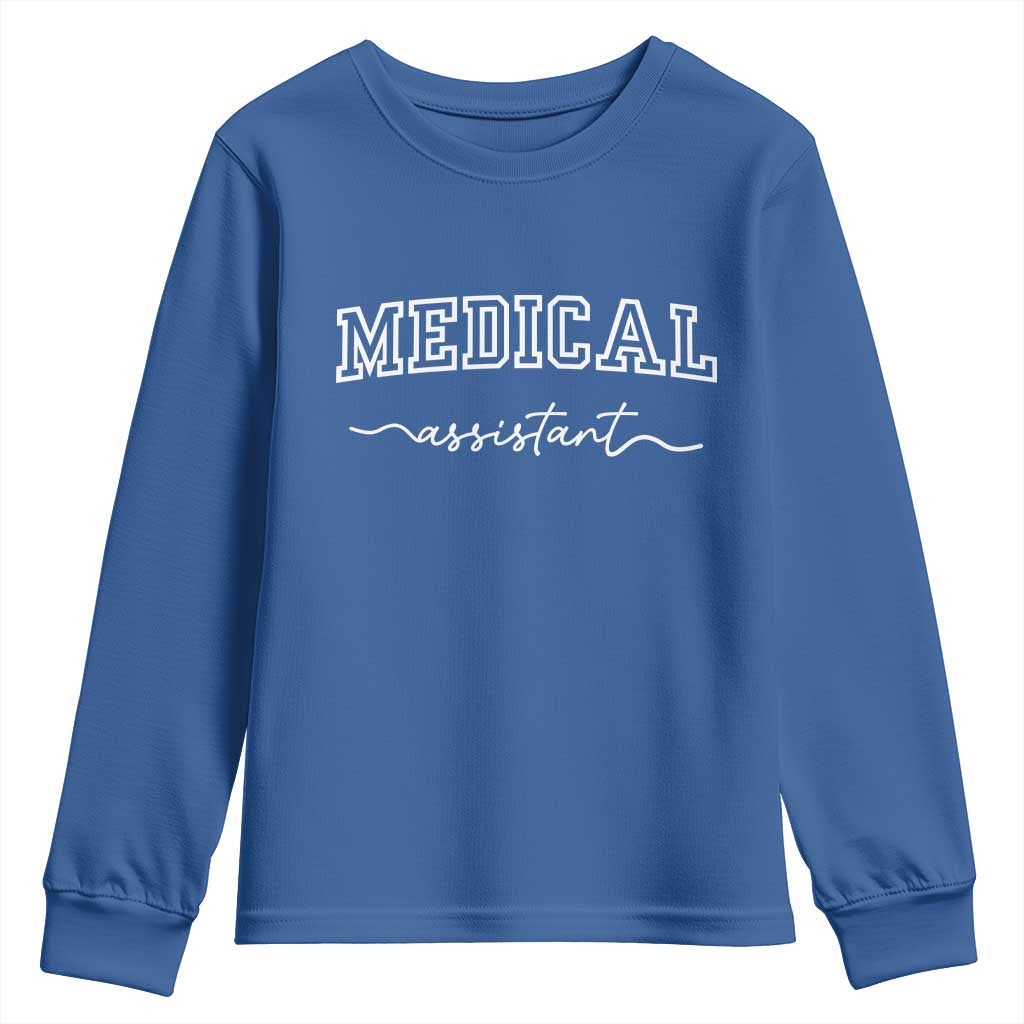 Medical Assistant Youth Sweatshirt MA Nurse Gift - Wonder Print Shop