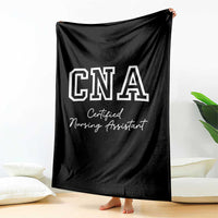 Certified Nursing Assistant Throw Blanket CNA Gift - Wonder Print Shop