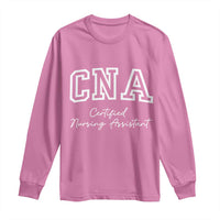 Certified Nursing Assistant Long Sleeve Shirt CNA Gift - Wonder Print Shop