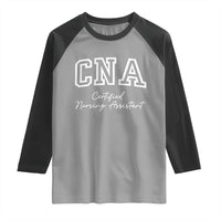 Certified Nursing Assistant Raglan Shirt CNA Gift - Wonder Print Shop