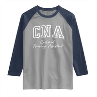 Certified Nursing Assistant Raglan Shirt CNA Gift - Wonder Print Shop