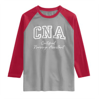 Certified Nursing Assistant Raglan Shirt CNA Gift - Wonder Print Shop