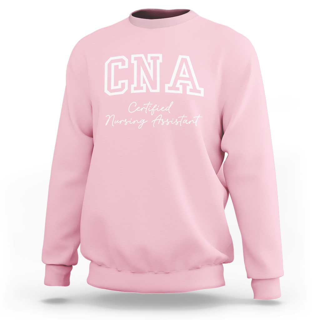 Certified Nursing Assistant Sweatshirt CNA Gift - Wonder Print Shop