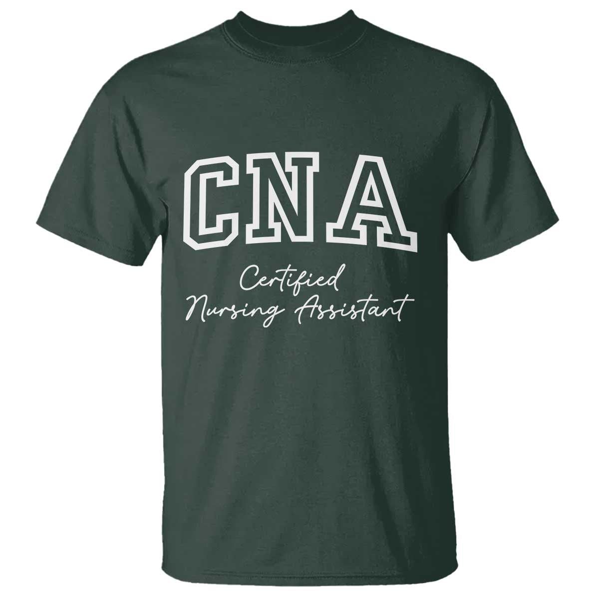 Certified Nursing Assistant T Shirt CNA Gift - Wonder Print Shop