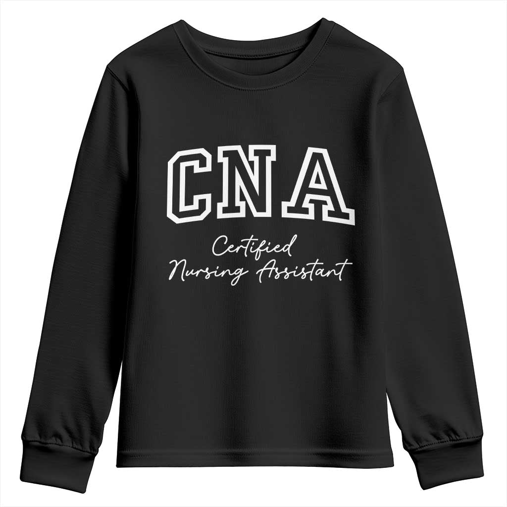Certified Nursing Assistant Youth Sweatshirt CNA Gift - Wonder Print Shop